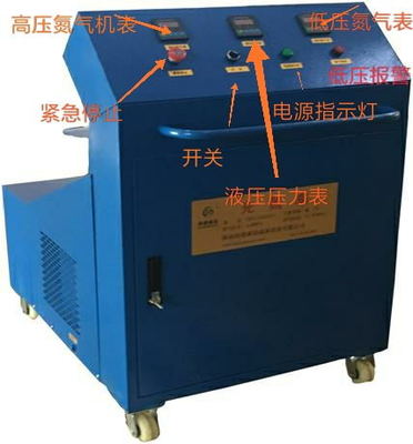 新型數顯蓄能器充氮車